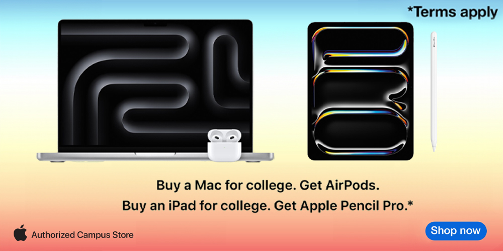 Shop our Tide Tech Apple Back to School Specials