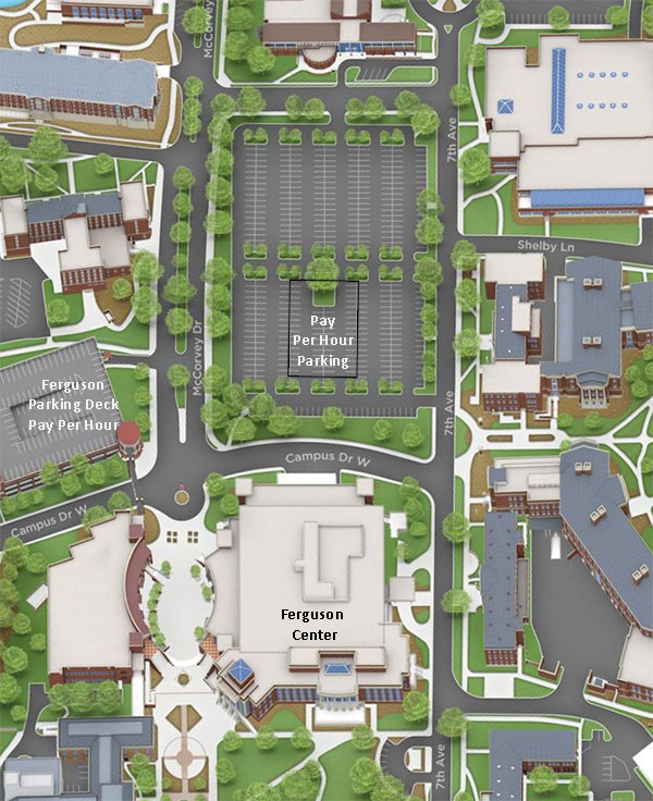 Supe Store Parking Information 751 Campus Drive West