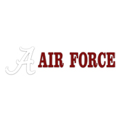Air Force With Script A Decal