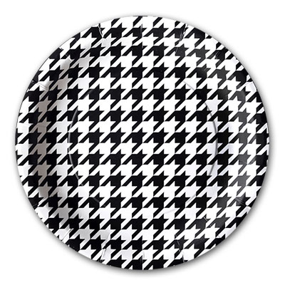 Houndstooth Plates
