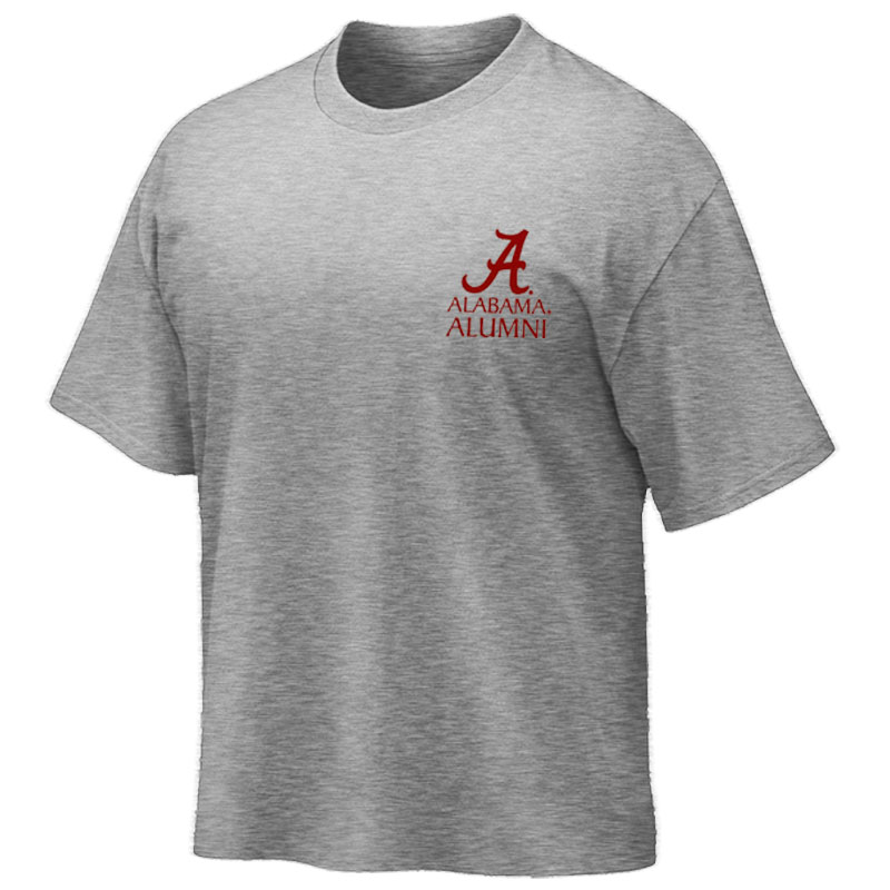 Alumni T-Shirt Graduation Mortarboard | University of Alabama Supply Store