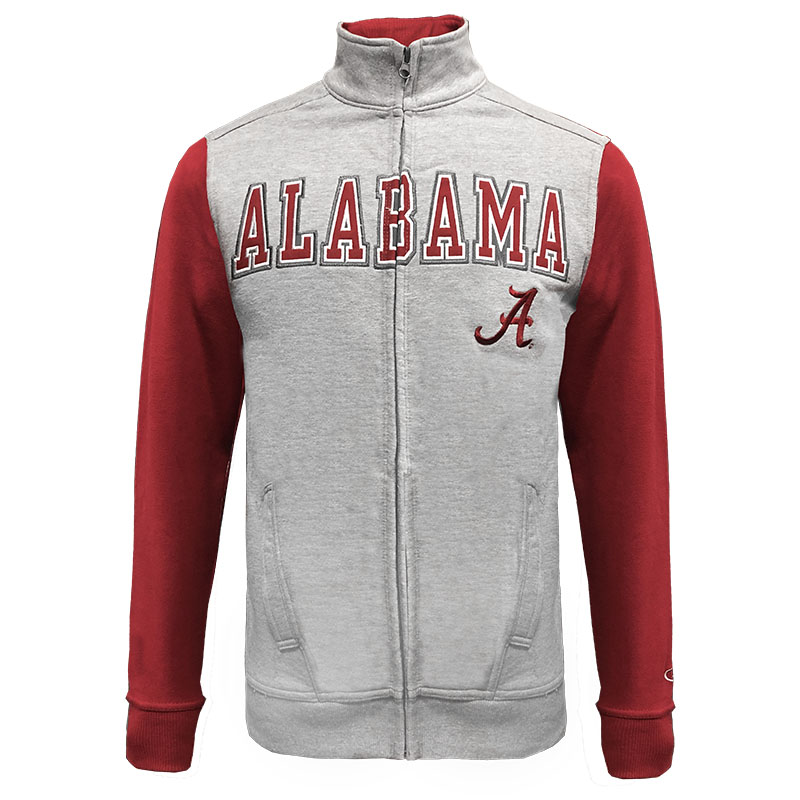 Alabama Super Fan Made To Order Full Zip Varsity Jacket | University of ...