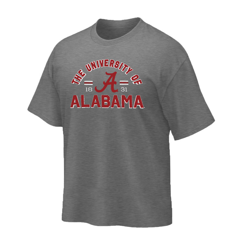 The University Of Alabama Tri-Blend Crew T-Shirt | University of ...
