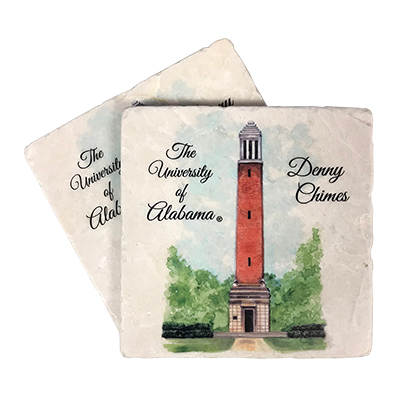 Alabama Denny Chimes Picture Coasters