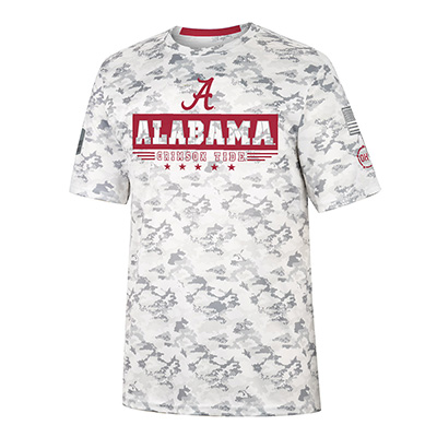 Alabama Crimson Tide NCAA Baseball Jersey Shirt - Patriotic US