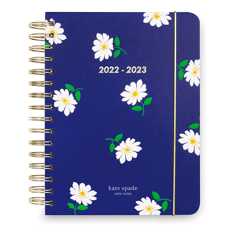 Kate Spade 17-Month 2022-2023 Spiral Planner - Blue Daisy | University of  Alabama Supply Store
