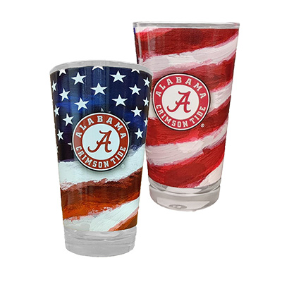Alabama Americana Pint Glass