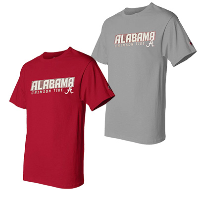 Youth Colosseum White Alabama Crimson Tide Buddy Baseball T-Shirt
