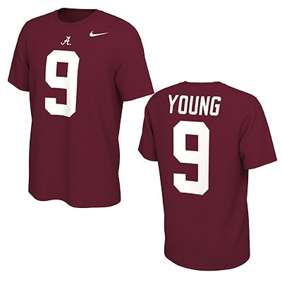 Alabama Crimson Tide Jersey Bryce Young #9 NCAA College Football Game White