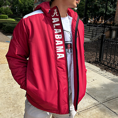 The One Full Zip Hooded Alabama Jacket