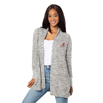 Bama Cozy Fleece Campus Cardgan