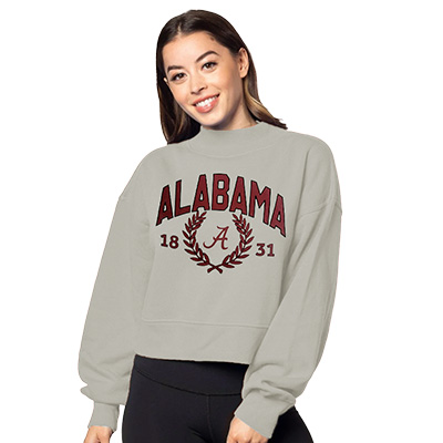 Alabama 1831 Hailey Sweatshirt With Laurels