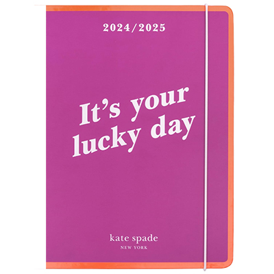 Kate Spade 2024-2025 17 Month Large Planner - Your Lucky Day