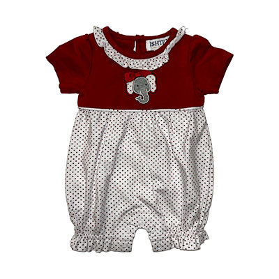 Elephant Girls Bubble Romper