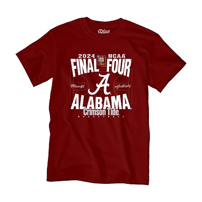                   2024 Final Four Alabama A Crimson Tide NCAA Men's Basketball T-Shirt