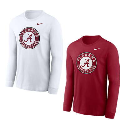 Alabama Athletic Seal Logo Long Sleeve T-Shirt