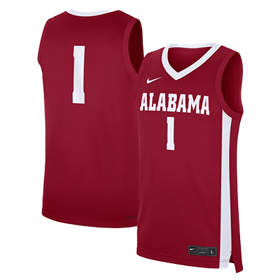   Alabama Away Basketball Jersey