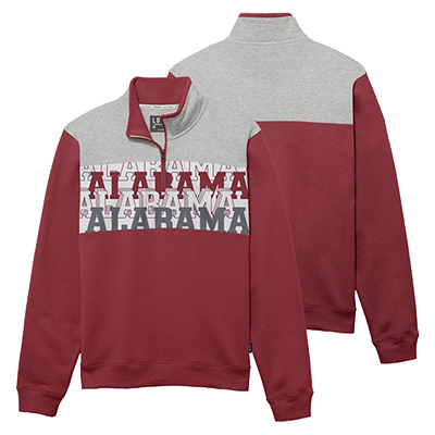 Alabama Icon Colorblock 1/4 Zip