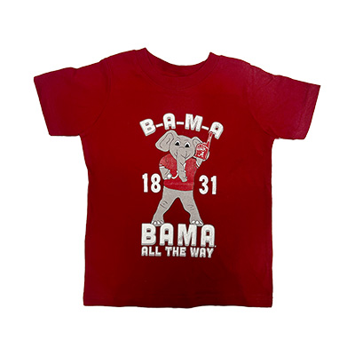 Bama All The Way Big AL Tshirt