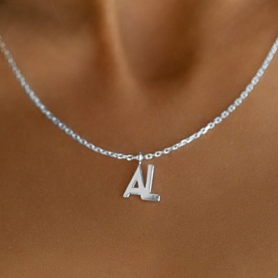 Alabama Silver AL Allison Claire Pendant With Chain