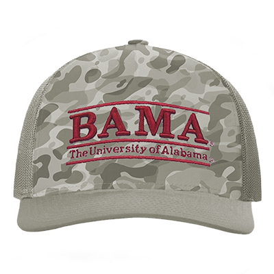 Bama Bar Camo Trucker Cap